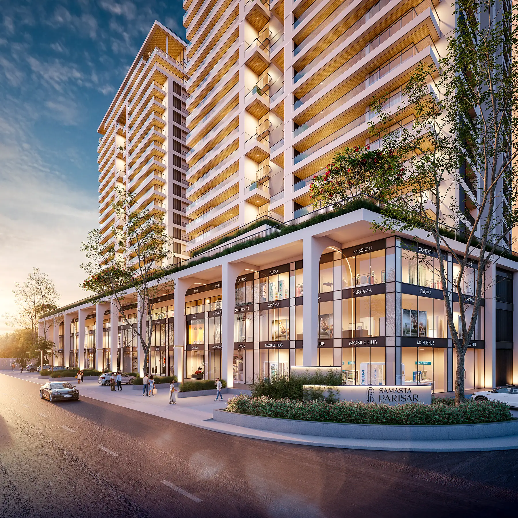 Samasta Parisar - Retail Spaces